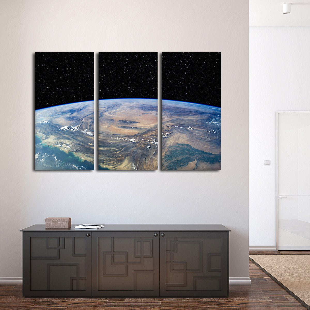 Earth From Above Multi Panel Canvas Wall Art