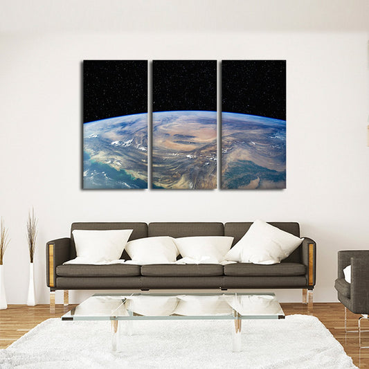Earth From Above Multi Panel Canvas Wall Art