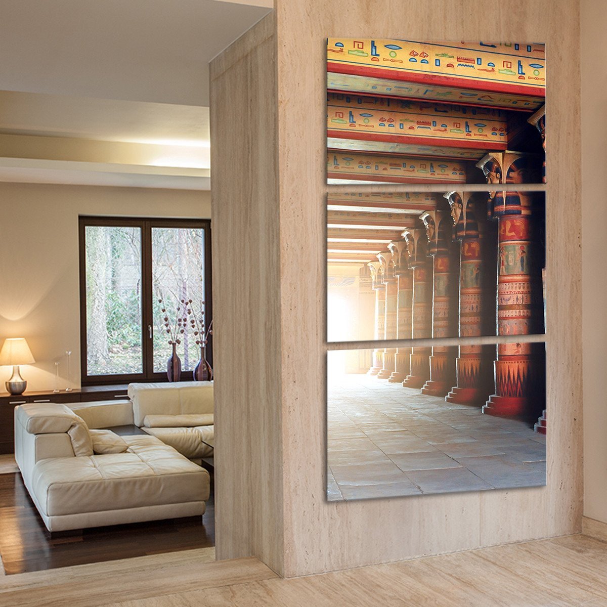 Egyptian Mythology Multi Panel Canvas Wall Art
