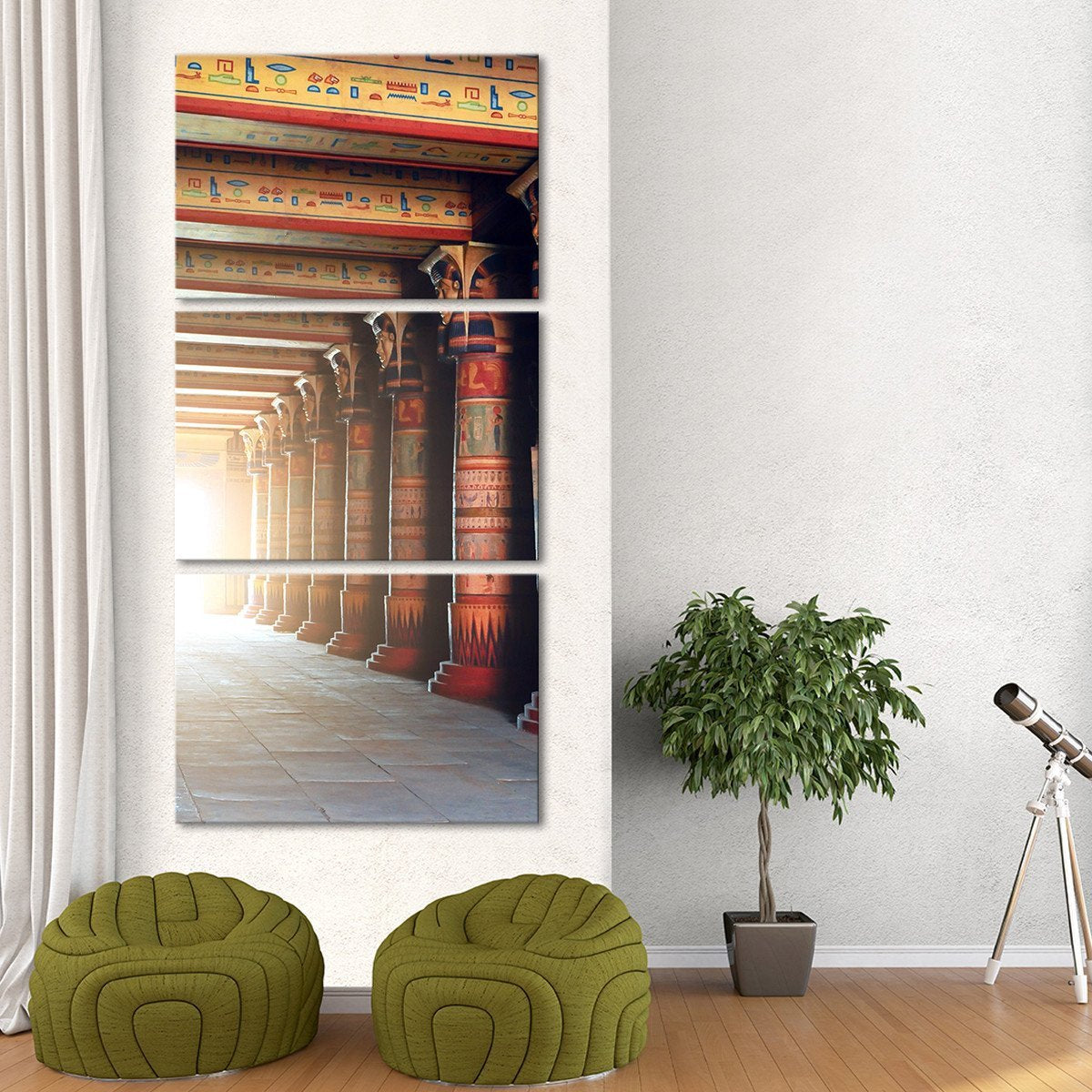Egyptian Mythology Multi Panel Canvas Wall Art