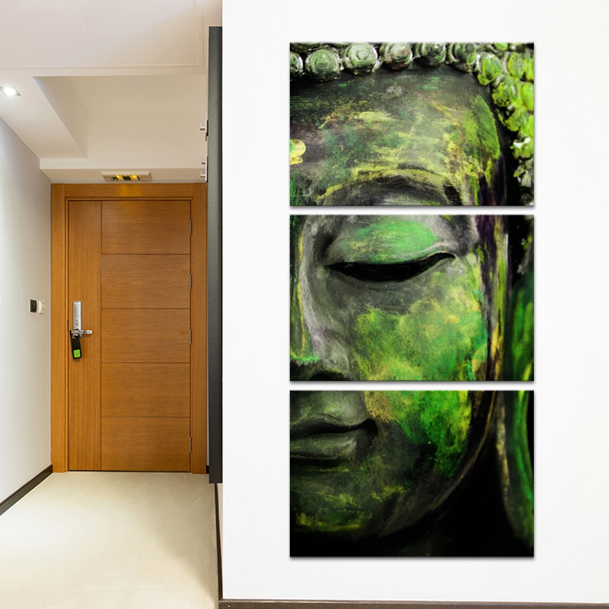 Emerald Tides Of Tranquility Multi Panel Canvas Wall Art