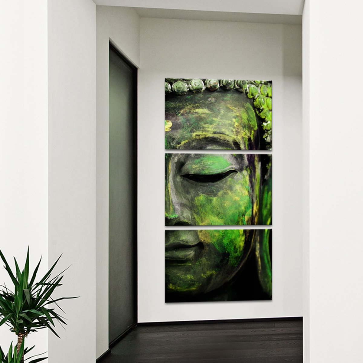 Emerald Tides Of Tranquility Multi Panel Canvas Wall Art
