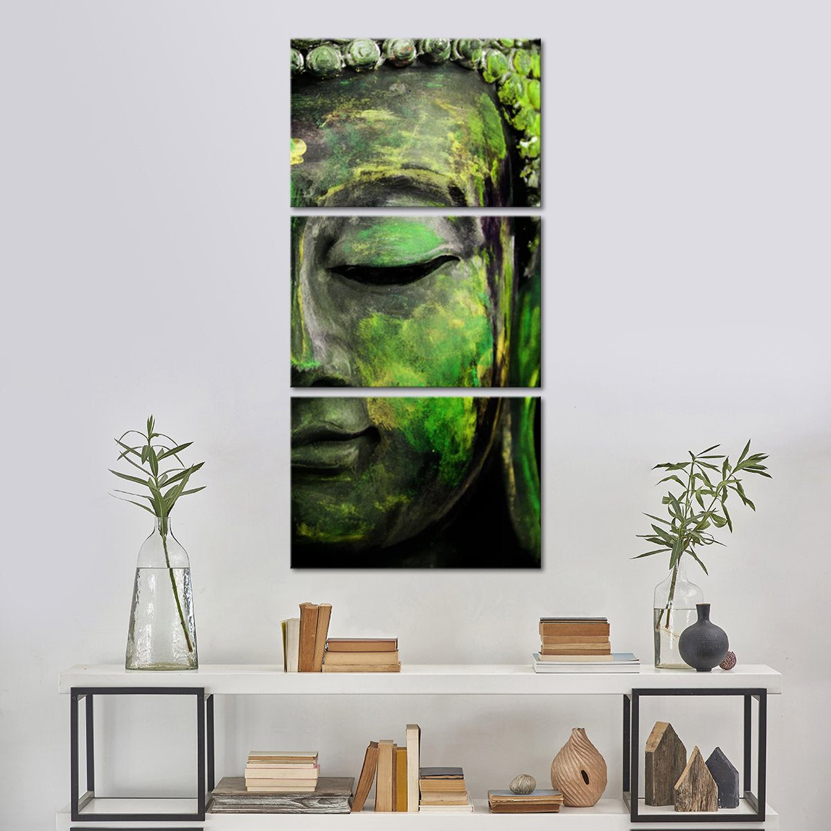 Emerald Tides Of Tranquility Multi Panel Canvas Wall Art