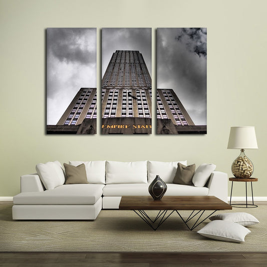 Empire State Building Multi Panel Canvas Wall Art