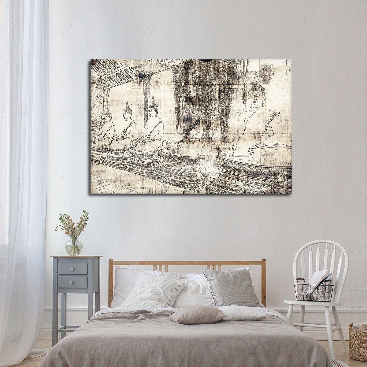 Enchanting Buddha Multi Panel Canvas Wall Art