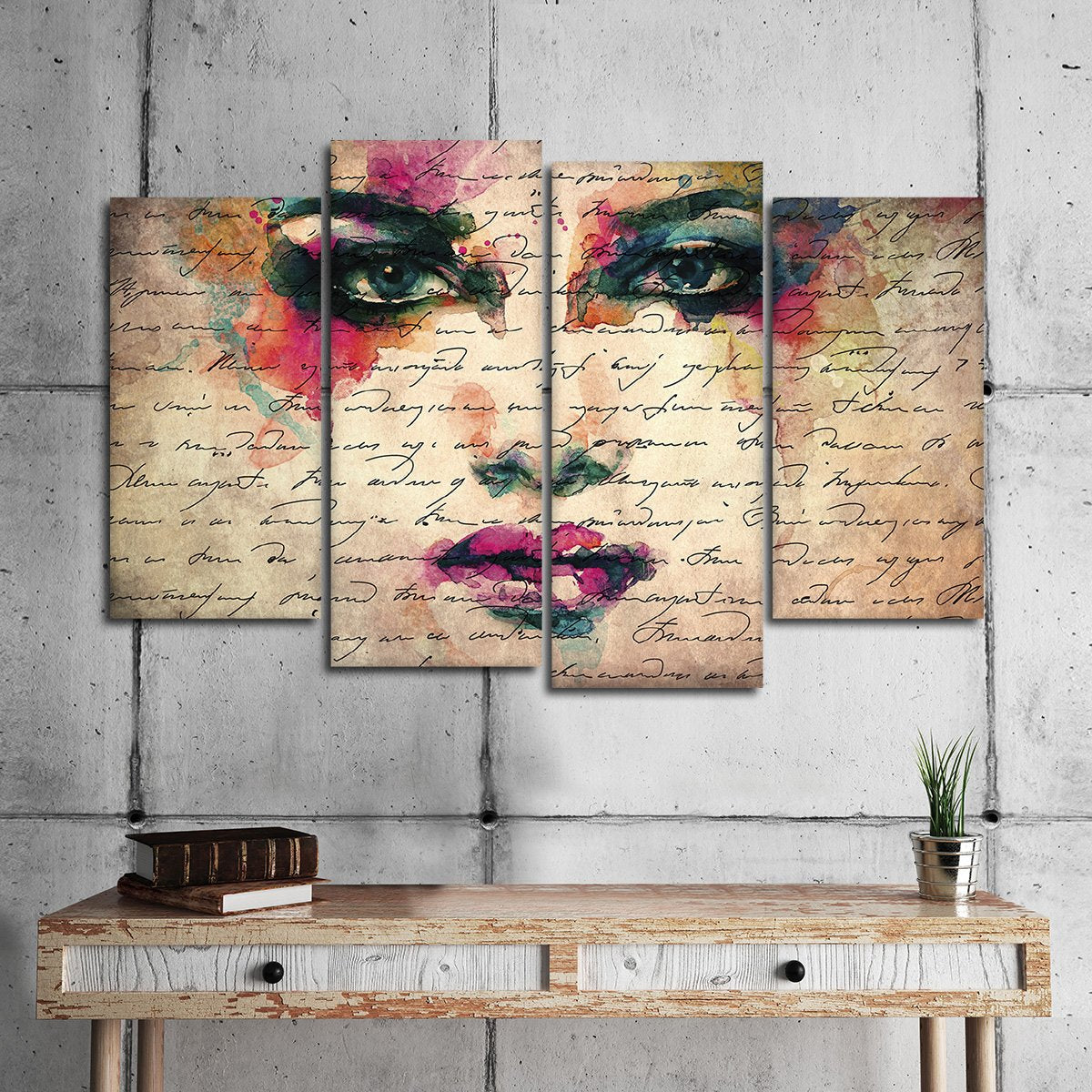 Enchantress Multi Panel Canvas Wall Art