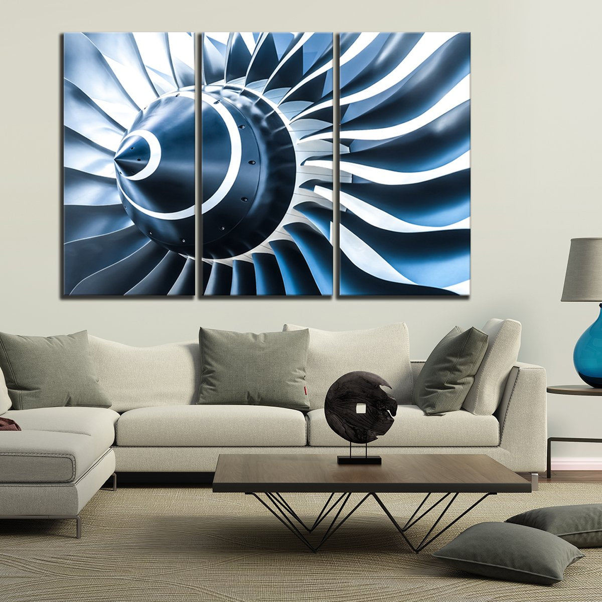 Engine Blade Multi Panel Canvas Wall Art