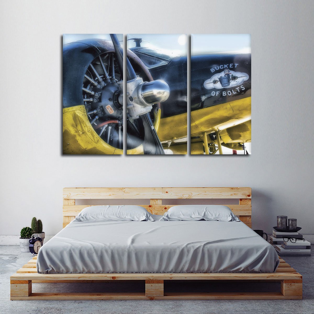 Engine Bolts Multi Panel Canvas Wall Art