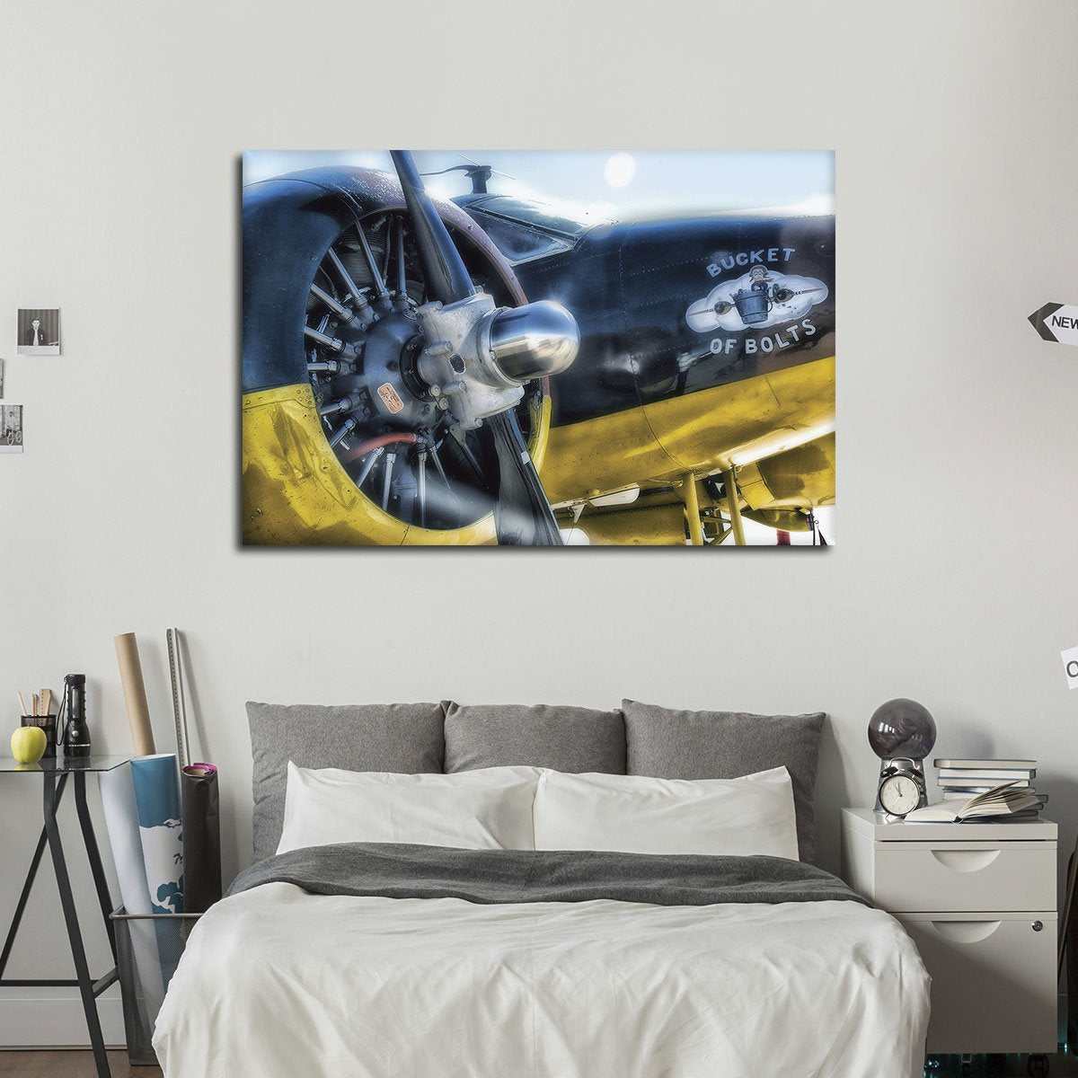 Engine Bolts Multi Panel Canvas Wall Art