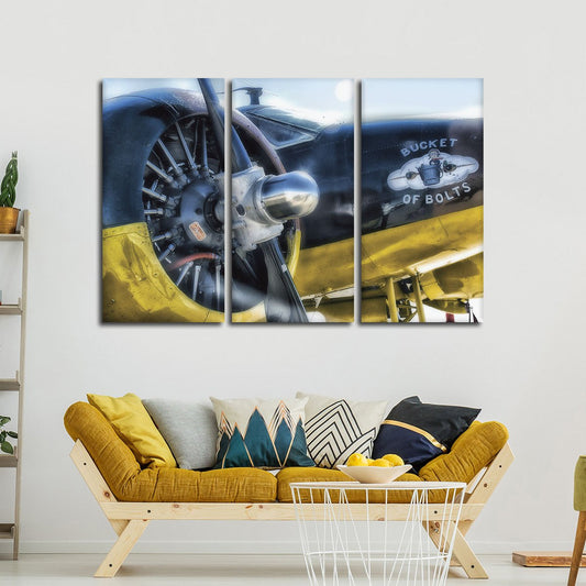 Engine Bolts Multi Panel Canvas Wall Art