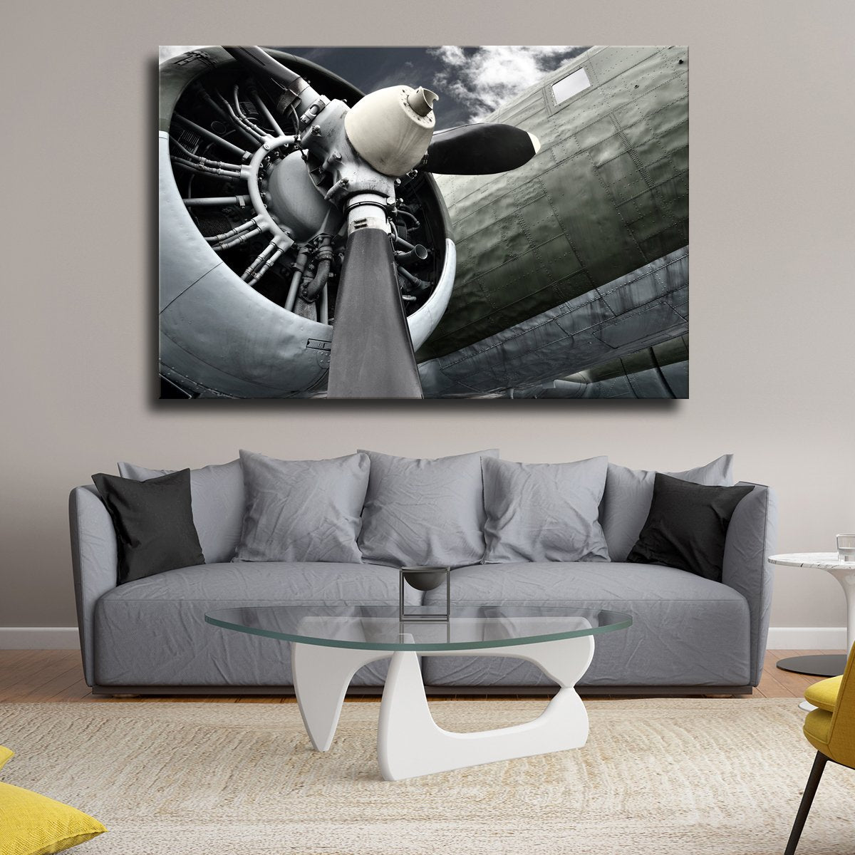 Engine Power Multi Panel Canvas Wall Art