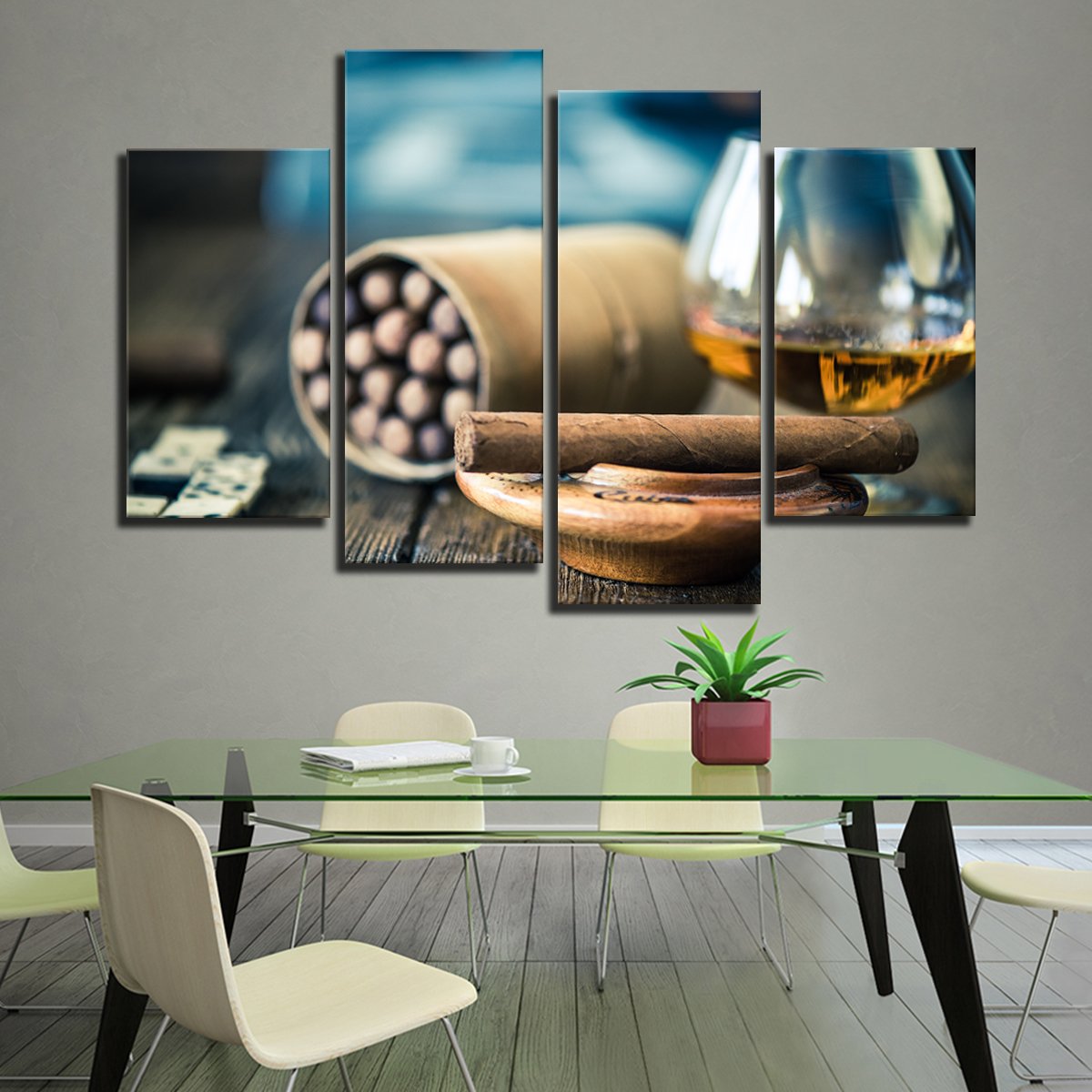 Enjoy the Moment Multi Panel Canvas Wall Art