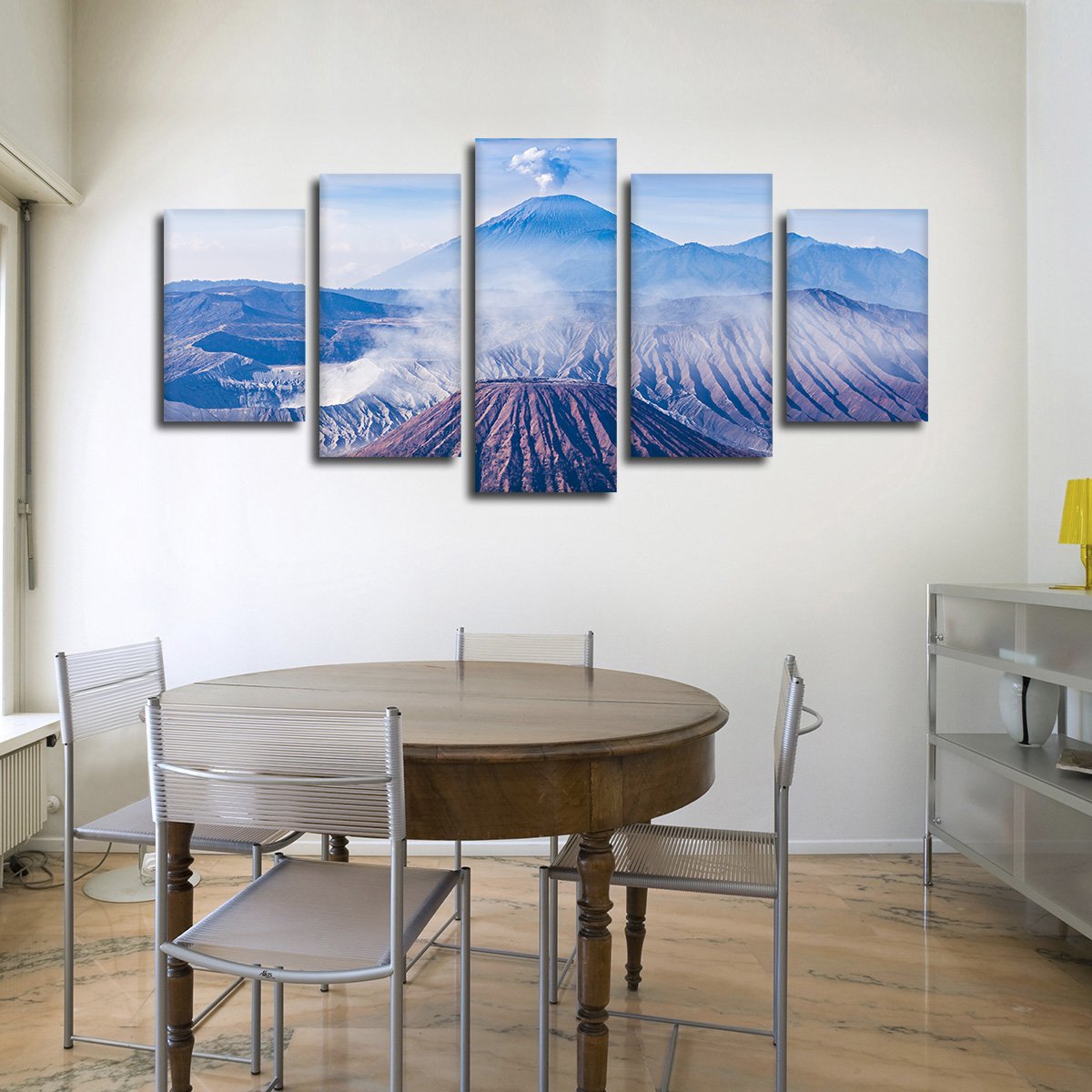 Enormous Volcano Multi Panel Canvas Wall Art