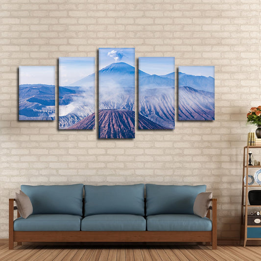 Enormous Volcano Multi Panel Canvas Wall Art