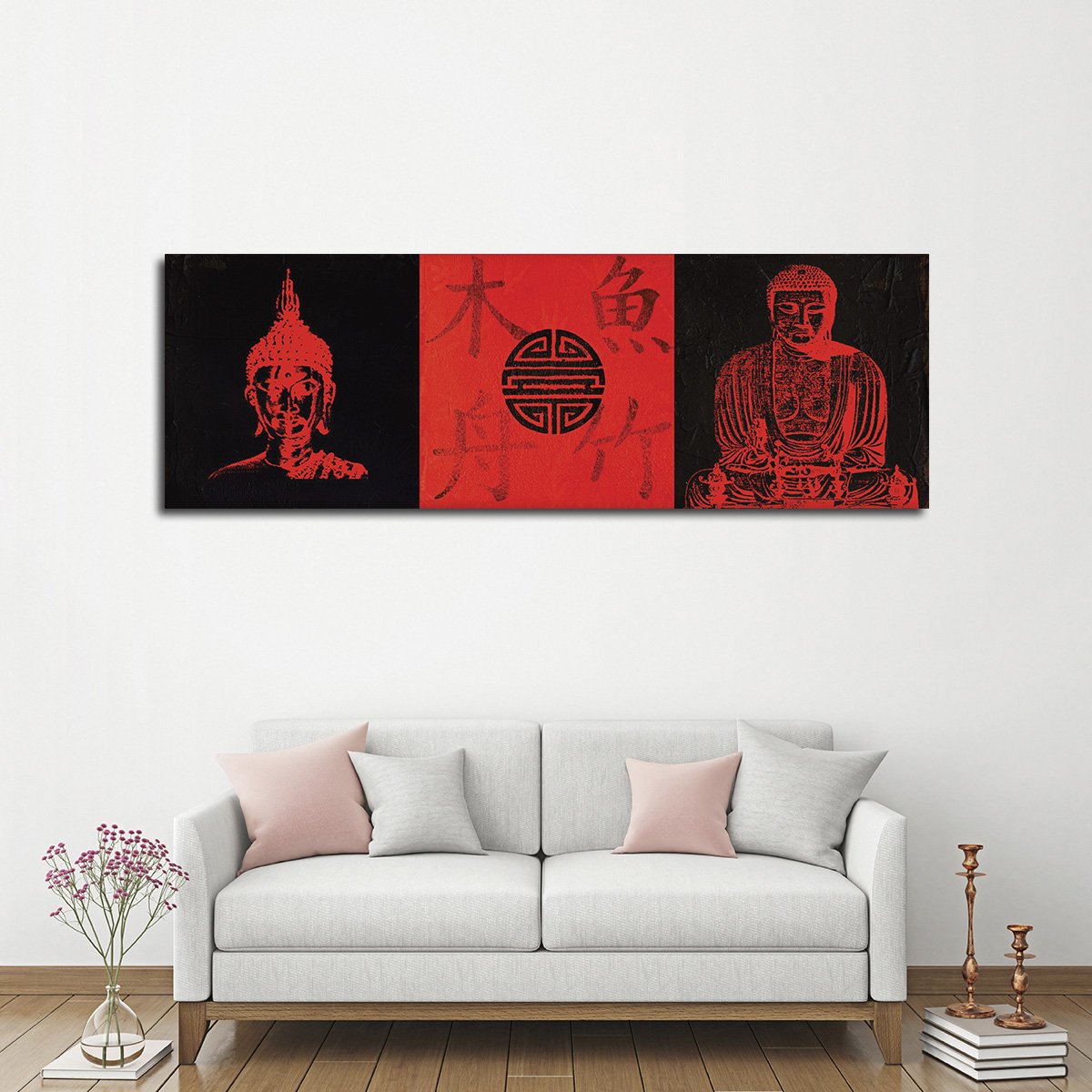 Essentials Of Buddha Multi Panel Canvas Wall Art