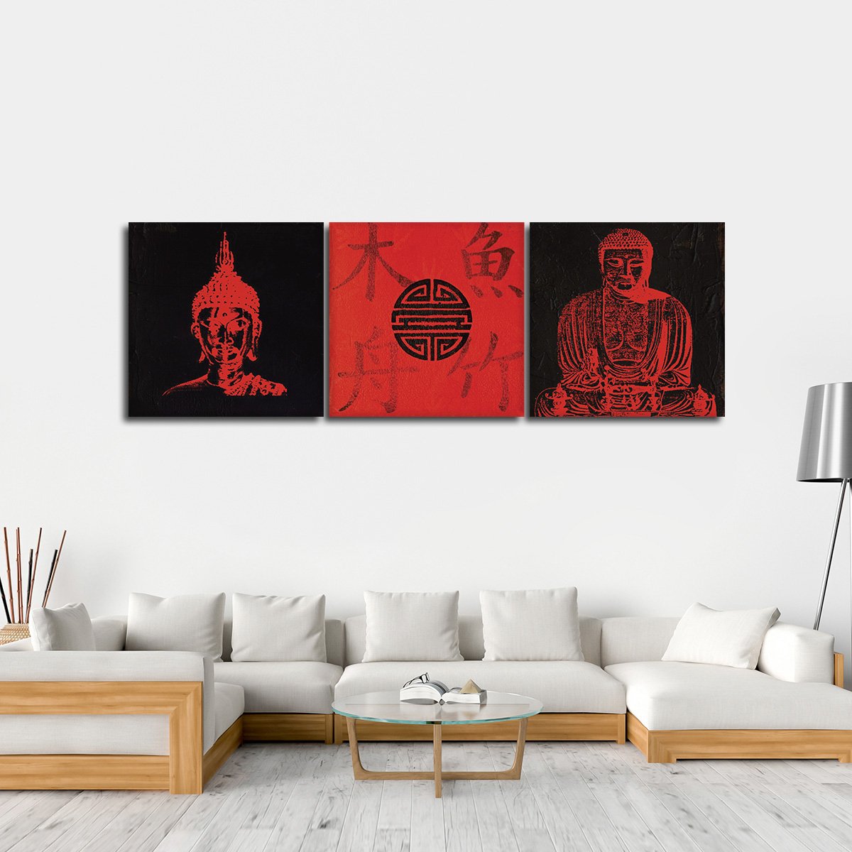 Essentials Of Buddha Multi Panel Canvas Wall Art