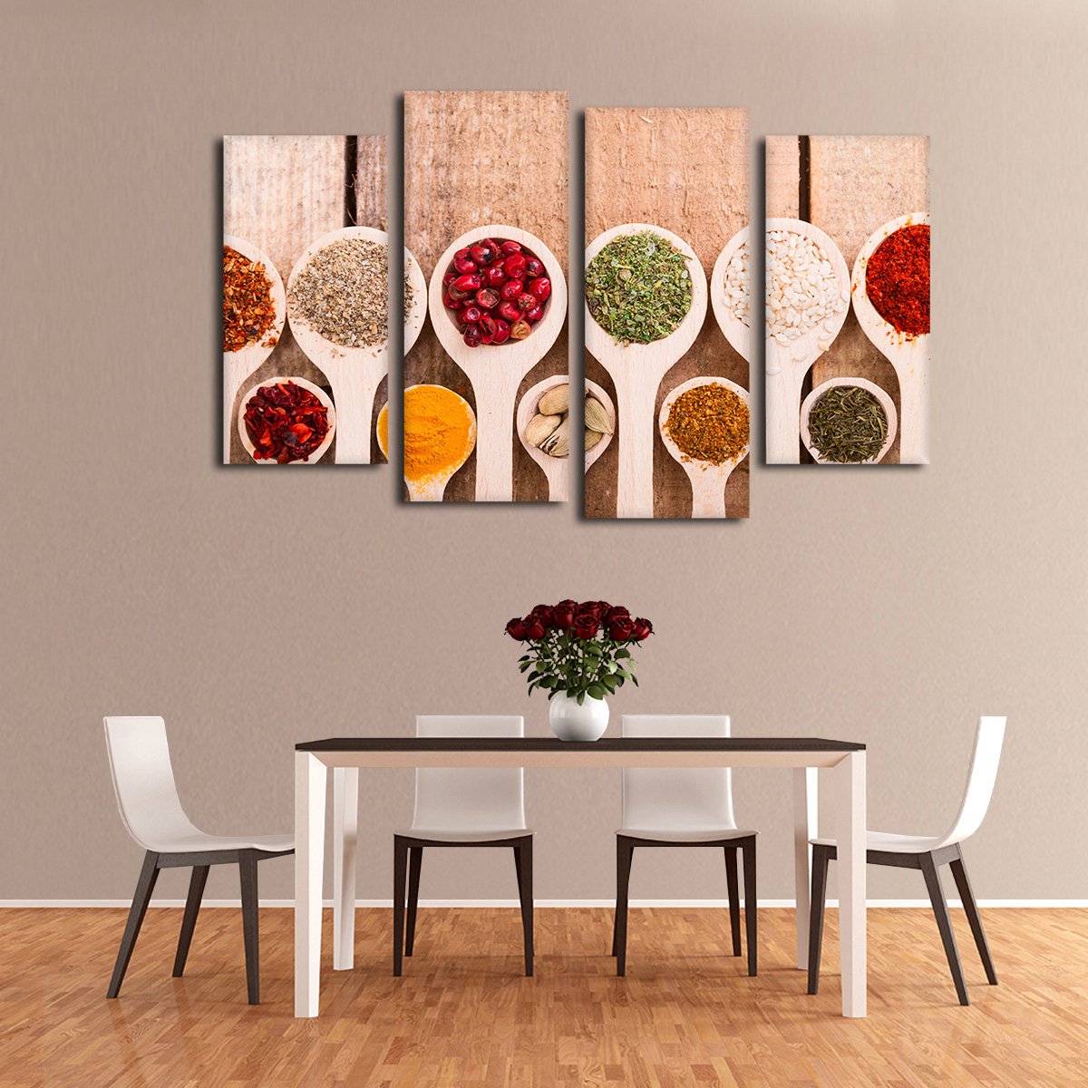 Exotic Flavors Multi Panel Canvas Wall Art