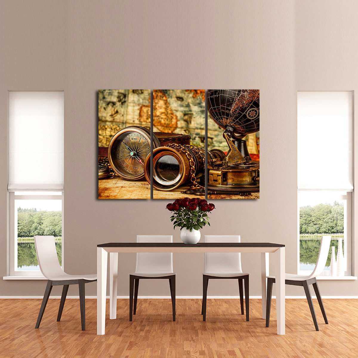 Explorer Tools Multi Panel Canvas Wall Art