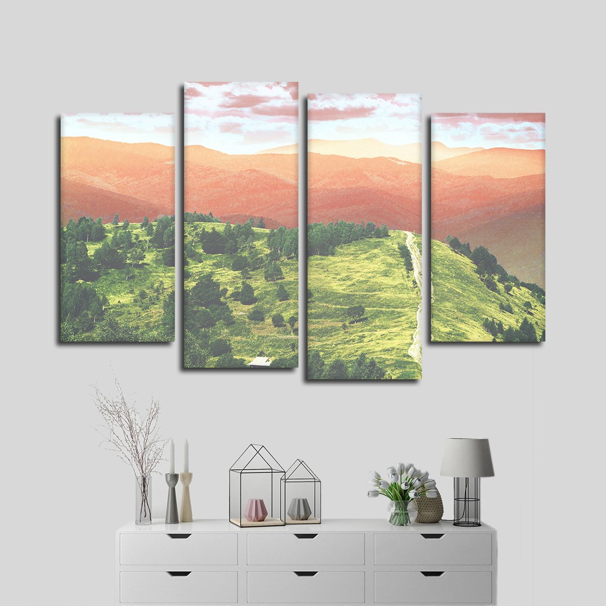 Exploring Nature Multi Panel Canvas Wall Art