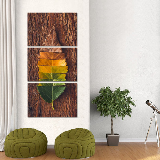 Fall Foliage Multi Panel Canvas Wall Art