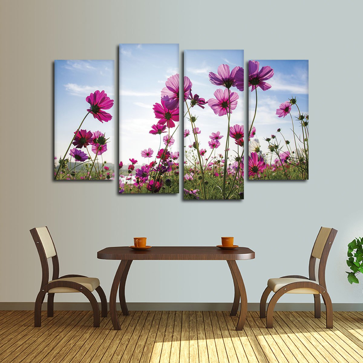 Fall In Love Multi Panel Canvas Wall Art