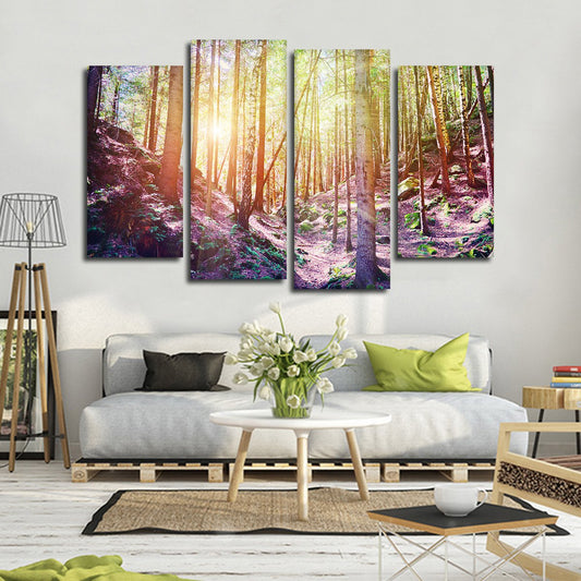 Fantasy Forest Multi Panel Canvas Wall Art