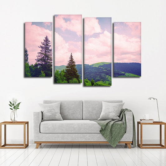 Fantasy Landscape Multi Panel Canvas Wall Art