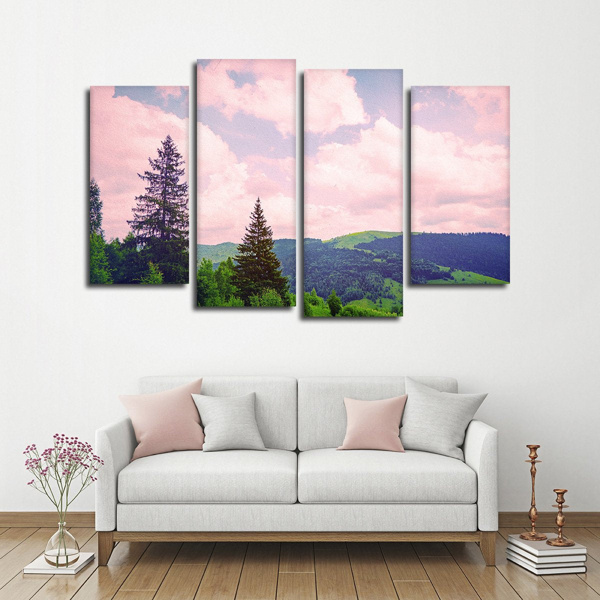 Fantasy Landscape Multi Panel Canvas Wall Art
