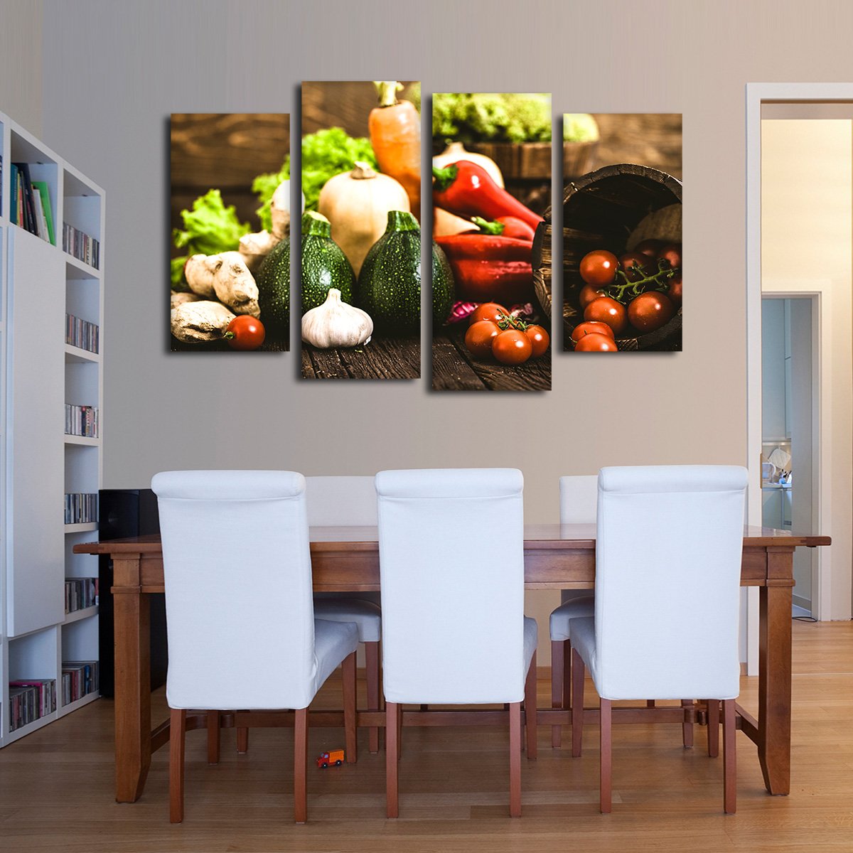 Farm Fresh Multi Panel Canvas Wall Art