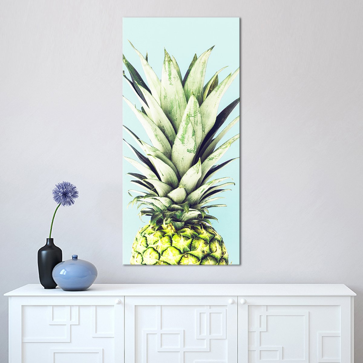 Pineapple Fashion Multi Panel Canvas Wall Art