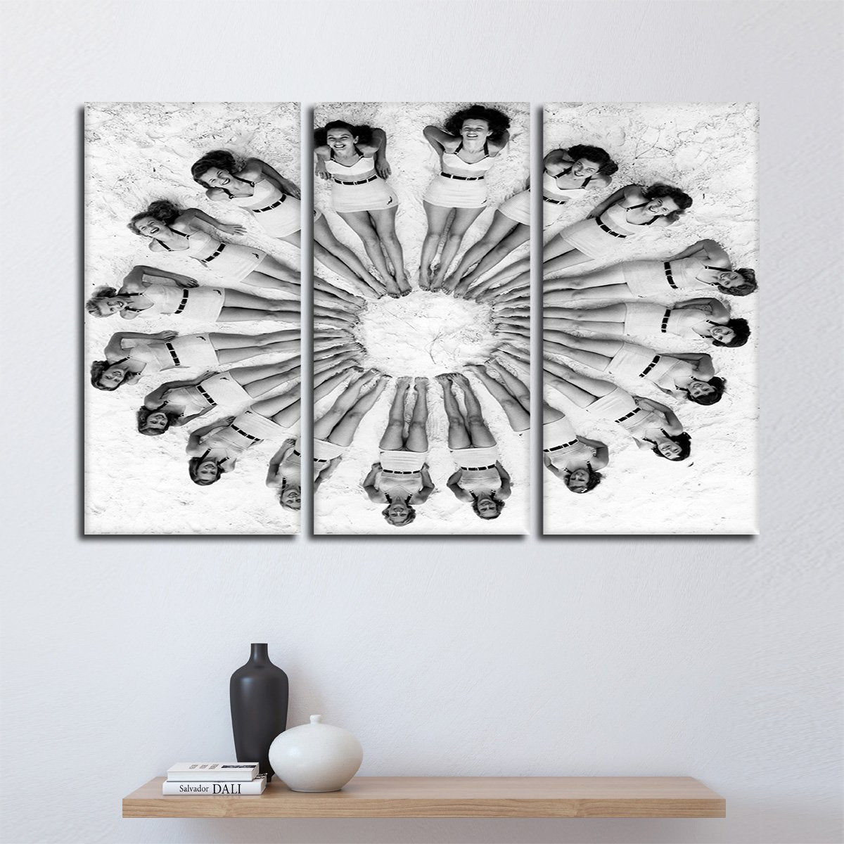 Feet In The Sand Multi Panel Canvas Wall Art
