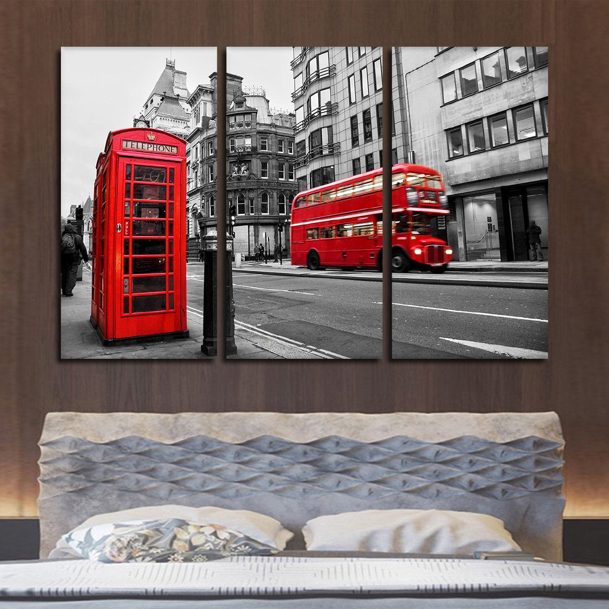 Fleet Street Pop Multi Panel Canvas Wall Art