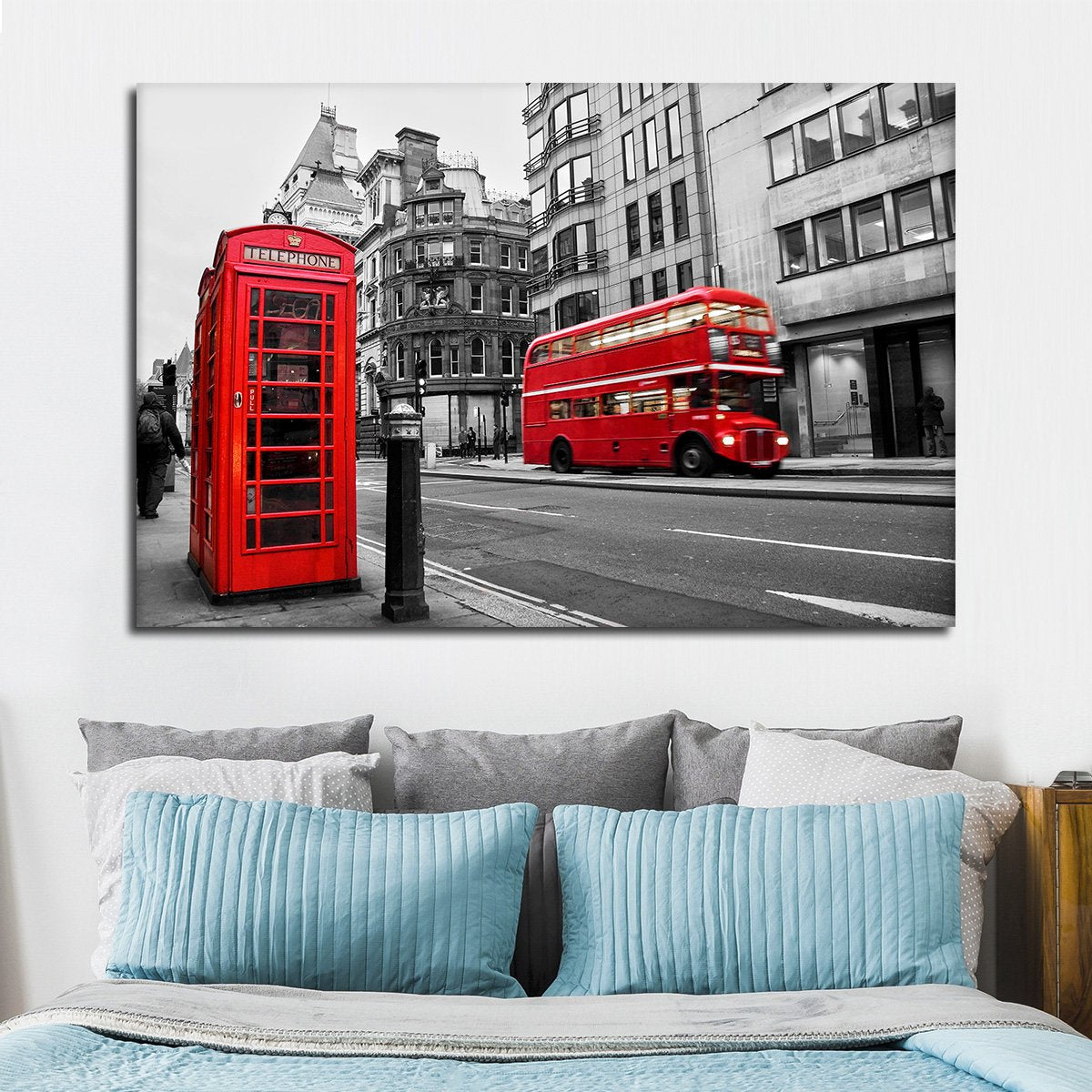Fleet Street Pop Multi Panel Canvas Wall Art