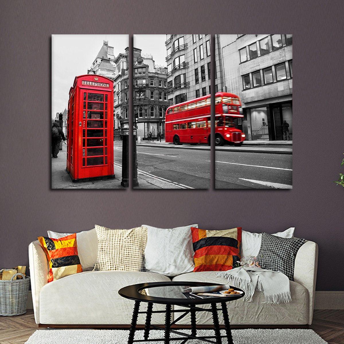 Fleet Street Pop Multi Panel Canvas Wall Art