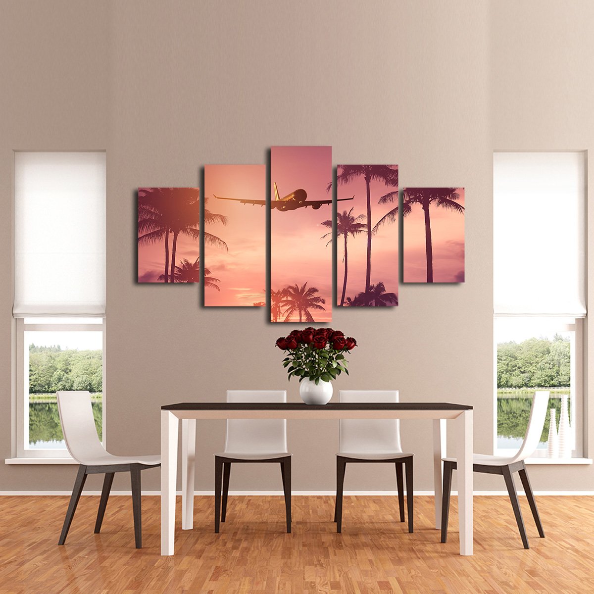 Fly Away Multi Panel Canvas Wall Art