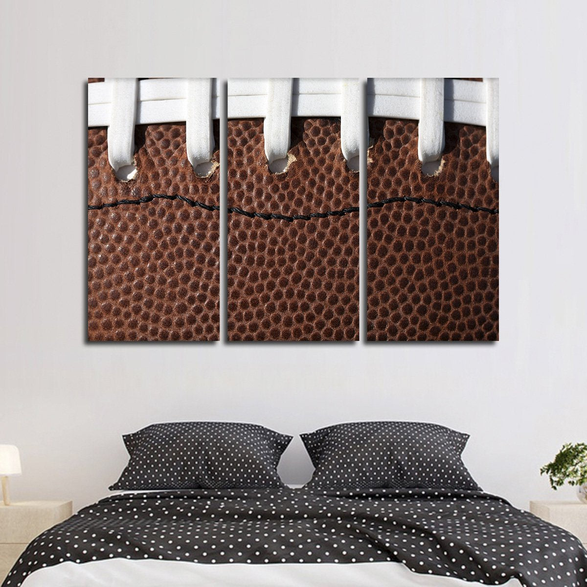 Football Grip Multi Panel Canvas Wall Art