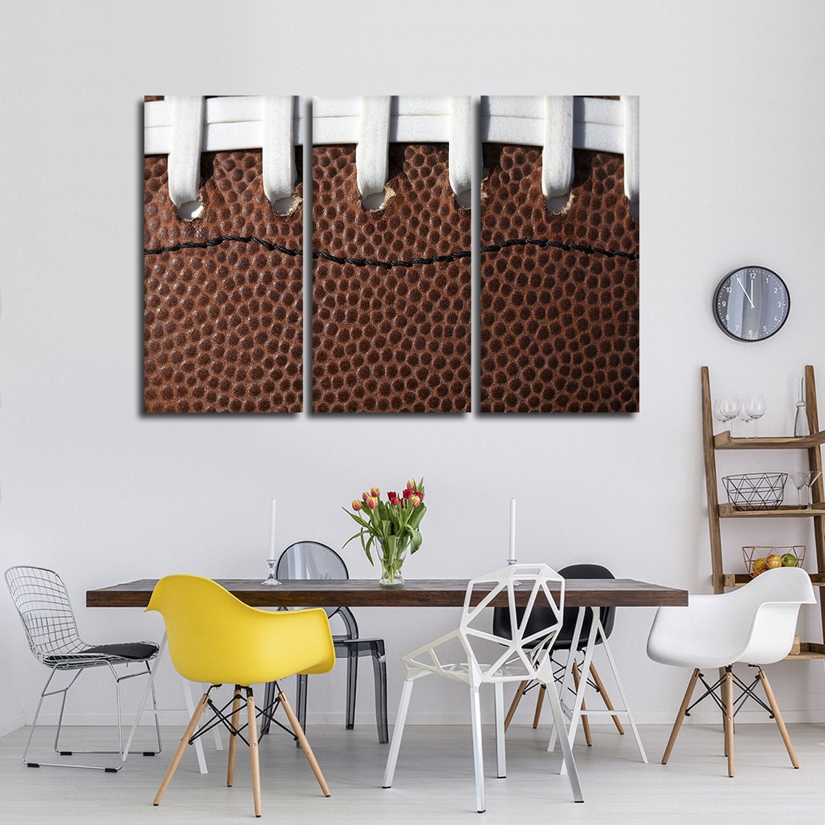 Football Grip Multi Panel Canvas Wall Art