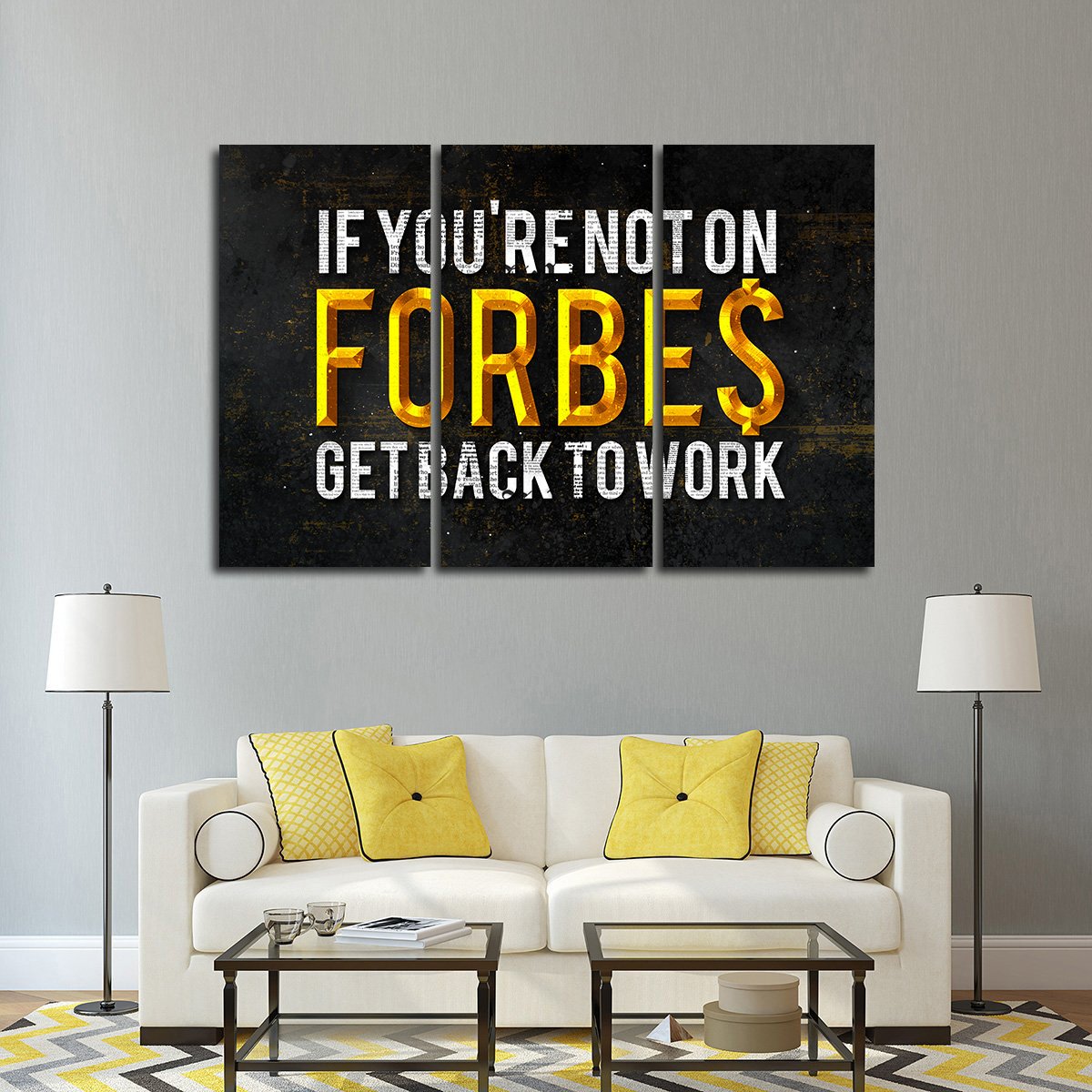 Forbes List Multi Panel Canvas Wall Art