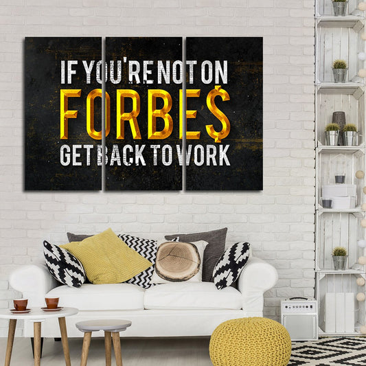 Forbes List Multi Panel Canvas Wall Art