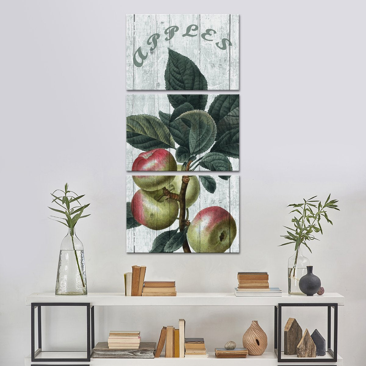 Fresh Apples Multi Panel Canvas Wall Art