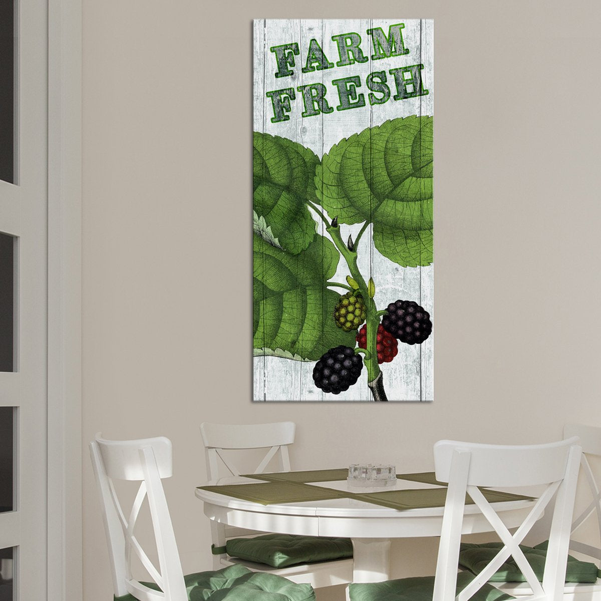 Fresh Berries Multi Panel Canvas Wall Art