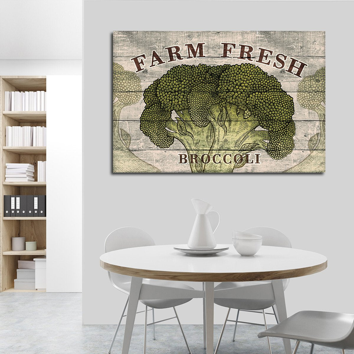 Fresh Broccoli Multi Panel Canvas Wall Art