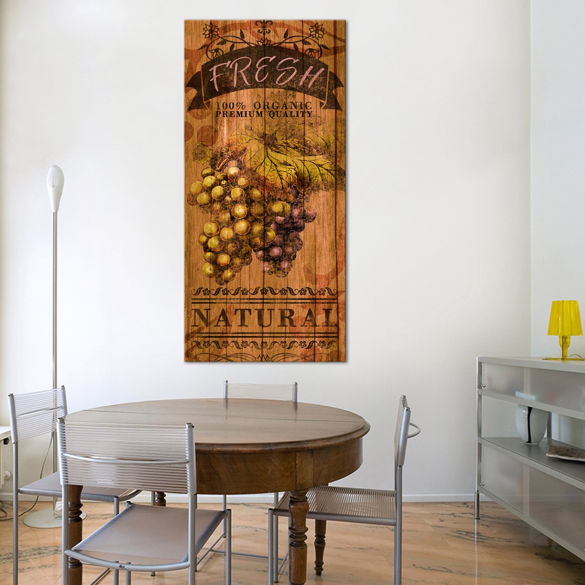 Fresh Grapes Multi Panel Canvas Wall Art