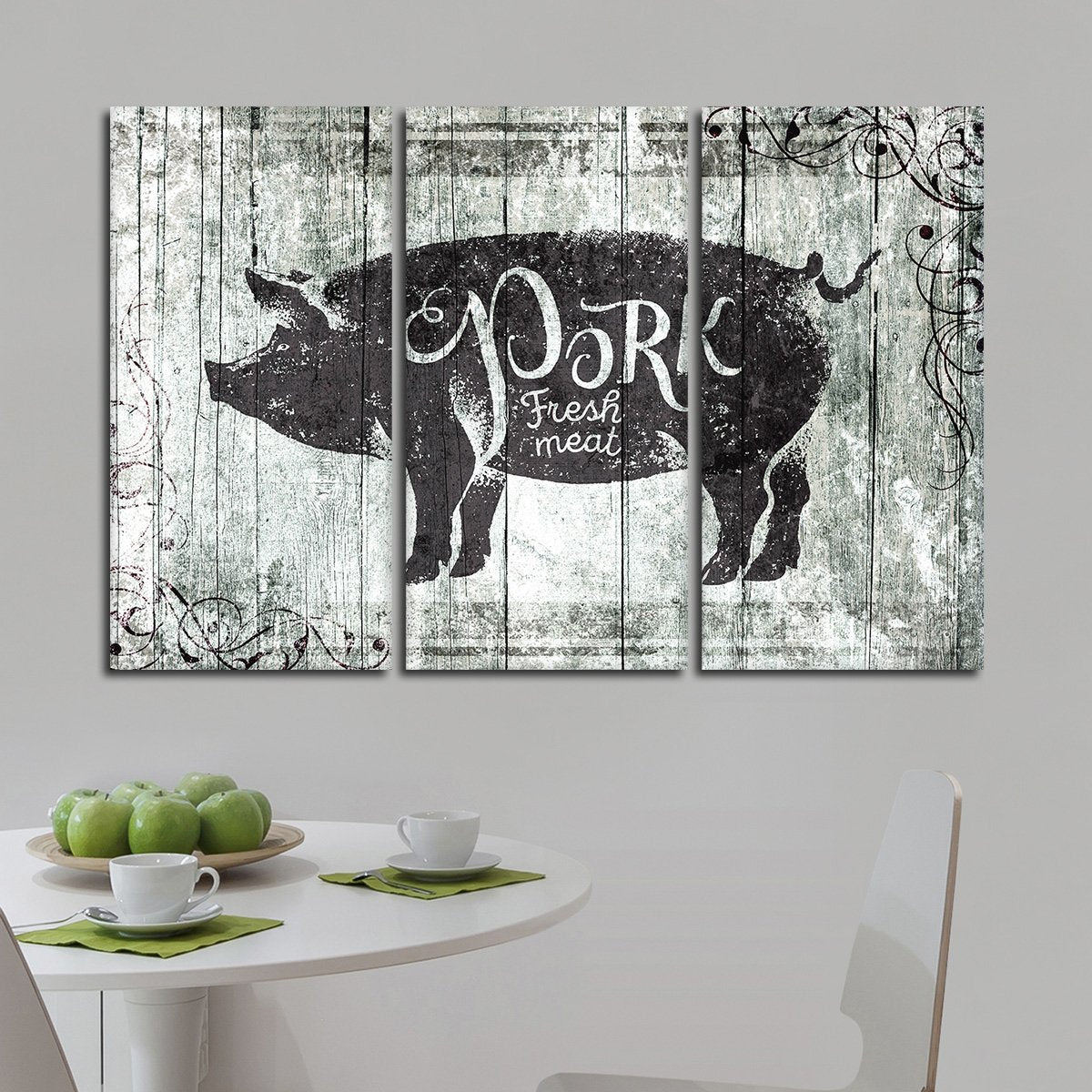 Fresh Pork Multi Panel Canvas Wall Art