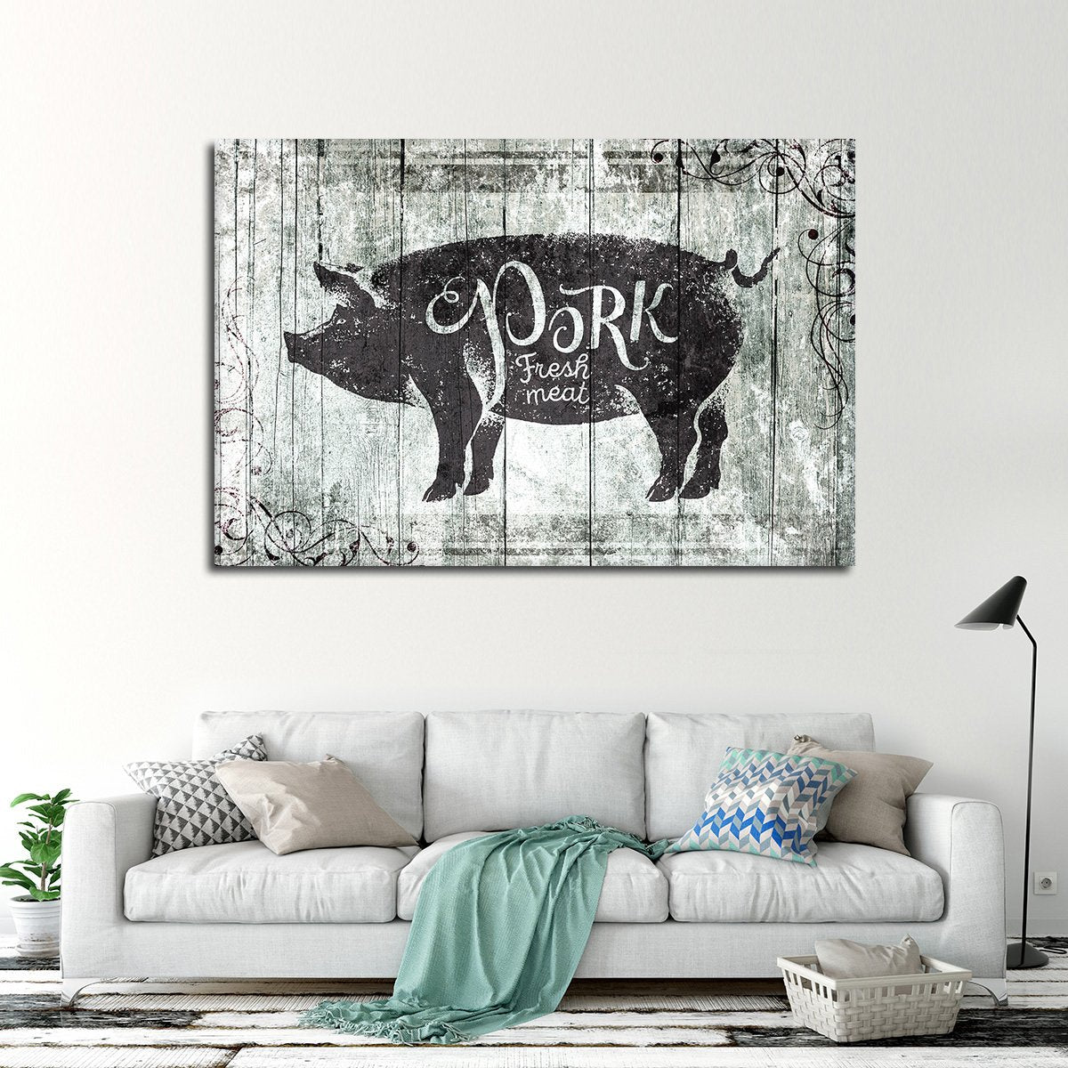 Fresh Pork Multi Panel Canvas Wall Art