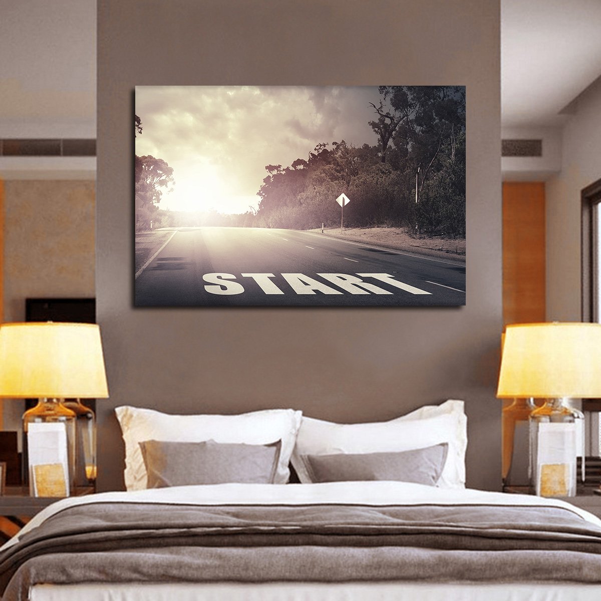 Fresh Start Multi Panel Canvas Wall Art