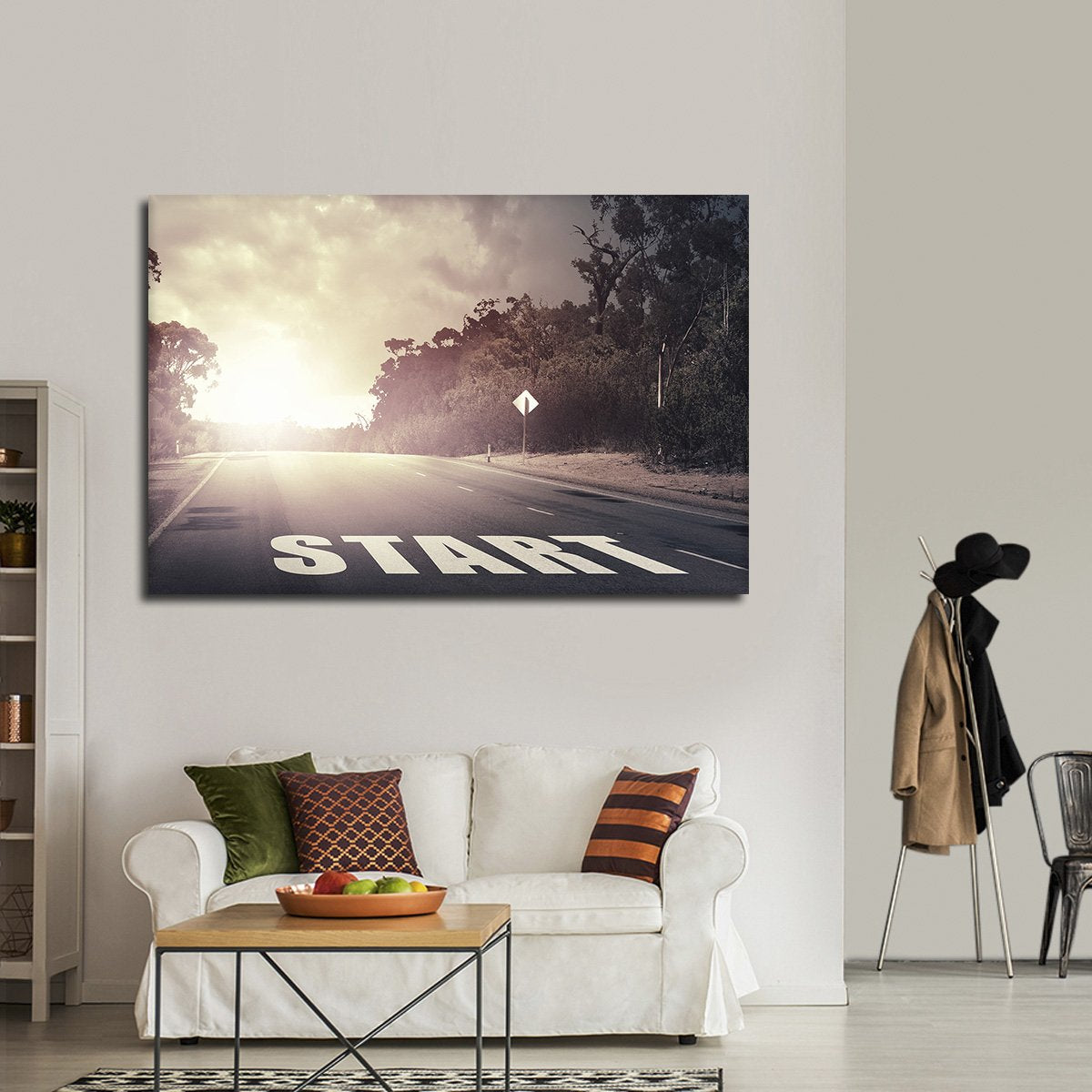 Fresh Start Multi Panel Canvas Wall Art