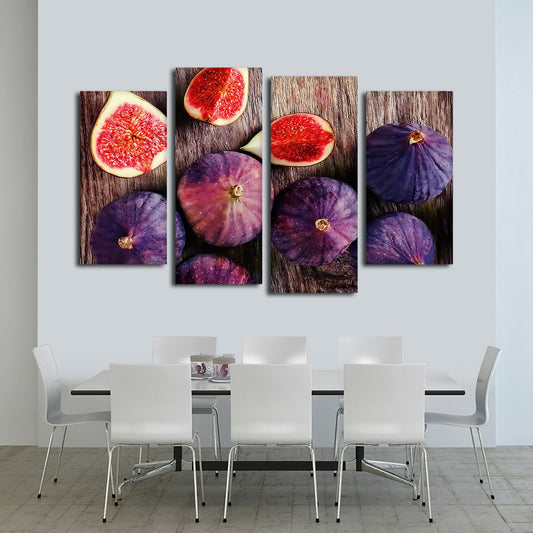 Fresh Figs Multi Panel Canvas Wall Art