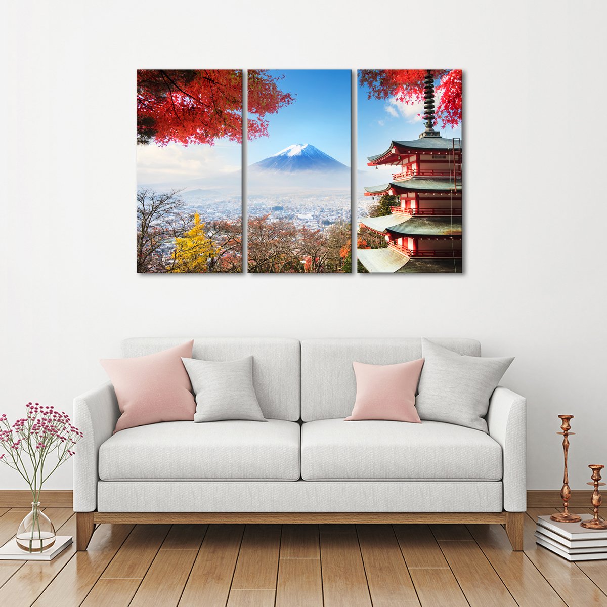 Fuji Multi Panel Canvas Wall Art