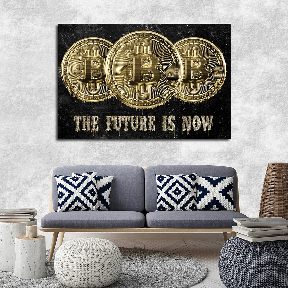 Future Is Now Multi Panel Canvas Wall Art